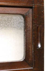 幅922ミリ 上質な欅杢目が美しい大阪格子戸 F8243 在庫1枚