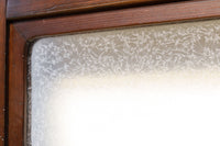 幅922ミリ 上質な欅杢目が美しい大阪格子戸 F8243 在庫1枚