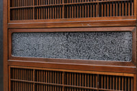 幅922ミリ 上質な欅杢目が美しい大阪格子戸 F8243 在庫1枚