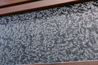 幅922ミリ 上質な欅杢目が美しい大阪格子戸 F8243 在庫1枚