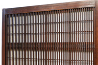 幅922ミリ 上質な欅杢目が美しい大阪格子戸 F8243 在庫1枚