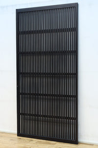 幅925ミリ 平格子が端然と美しく並ぶ全面格子戸 F8304 在庫1枚