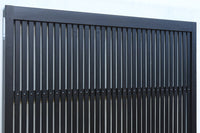 幅925ミリ 平格子が端然と美しく並ぶ全面格子戸 F8304 在庫1枚