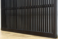 幅925ミリ 平格子が端然と美しく並ぶ全面格子戸 F8304 在庫1枚