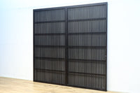 幅925ミリ 平格子が端然と美しく並ぶ全面格子戸 F8304 在庫1枚