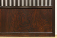 幅890ミリ 繊細格子の並びが引き立つ腰板の低い万本格子戸 F8316 在庫2枚