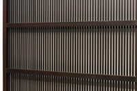 幅890ミリ 繊細格子の並びが引き立つ腰板の低い万本格子戸 F8316 在庫2枚