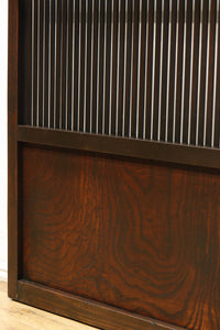 幅890ミリ 繊細格子の並びが引き立つ腰板の低い万本格子戸 F8316 在庫2枚