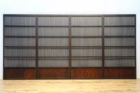 幅890ミリ 繊細格子の並びが引き立つ腰板の低い万本格子戸 F8316 在庫2枚