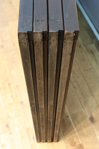 幅890ミリ 繊細格子の並びが引き立つ腰板の低い万本格子戸 F8316 在庫2枚