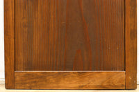 幅349ミリ、高さ1415ミリ 稀少サイズ!! 穏やかな色艶をした格子戸 F8336 在庫1枚