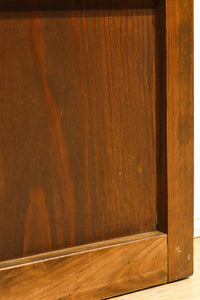 幅349ミリ、高さ1415ミリ 稀少サイズ!! 穏やかな色艶をした格子戸 F8336 在庫1枚