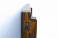 幅349ミリ、高さ1415ミリ 稀少サイズ!! 穏やかな色艶をした格子戸 F8336 在庫1枚