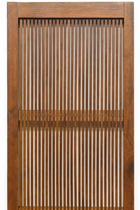 幅349ミリ、高さ1415ミリ 稀少サイズ!! 穏やかな色艶をした格子戸 F8336 在庫1枚