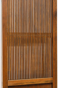 幅349ミリ、高さ1415ミリ 稀少サイズ!! 穏やかな色艶をした格子戸 F8336 在庫1枚