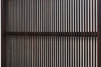 幅900ミリ 腰板の低い変わりデザインの大阪格子戸 F8391 在庫1枚