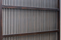 幅900ミリ 腰板の低い変わりデザインの大阪格子戸 F8391 在庫1枚