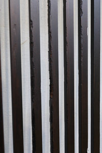 幅900ミリ 腰板の低い変わりデザインの大阪格子戸 F8391 在庫1枚