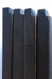 幅900ミリ 腰板の低い変わりデザインの大阪格子戸 F8391 在庫1枚