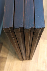 幅900ミリ 腰板の低い変わりデザインの大阪格子戸 F8391 在庫1枚