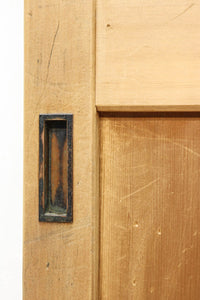 幅904ミリ 温かみのある木地色が素敵な板戸 F8392 在庫2枚