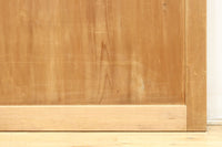 幅904ミリ 温かみのある木地色が素敵な板戸 F8392 在庫2枚