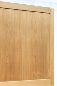 幅904ミリ 温かみのある木地色が素敵な板戸 F8392 在庫2枚