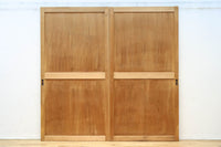 幅904ミリ 温かみのある木地色が素敵な板戸 F8392 在庫2枚