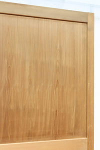 幅904ミリ 温かみのある木地色が素敵な板戸 F8392 在庫2枚