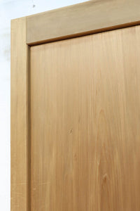 幅904ミリ 温かみのある木地色が素敵な板戸 F8392 在庫2枚