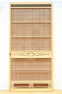 Bamboo Blind Door F8396