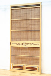 Bamboo Blind Door F8396