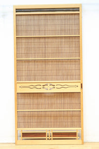 Bamboo Blind Door F8396