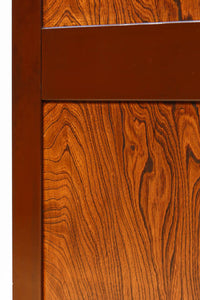 幅887ミリ 美しい色艶に迫力ある杢目模様が流れる板戸 F8405 在庫2枚