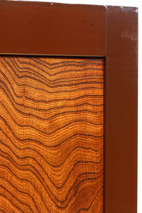 幅887ミリ 美しい色艶に迫力ある杢目模様が流れる板戸 F8405 在庫2枚