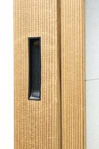 幅900ミリ 富士山の風景柄ガラスで風情ある大阪格子戸 F8407 在庫2枚