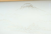 幅900ミリ 富士山の風景柄ガラスで風情ある大阪格子戸 F8407 在庫2枚