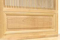 幅900ミリ 富士山の風景柄ガラスで風情ある大阪格子戸 F8407 在庫2枚