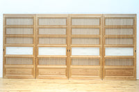 幅900ミリ 富士山の風景柄ガラスで風情ある大阪格子戸 F8407 在庫2枚