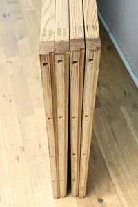 幅900ミリ 富士山の風景柄ガラスで風情ある大阪格子戸 F8407 在庫2枚