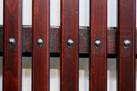 珍品幅790ミリ高さ1860ミリ 稀少サイズの和の趣きある格子戸 F8408 在庫2枚