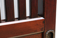 珍品幅790ミリ高さ1860ミリ 稀少サイズの和の趣きある格子戸 F8408 在庫2枚