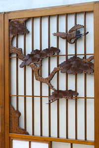 Glass door set F8409