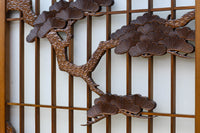 Glass door set F8409