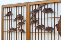 Glass door set F8409