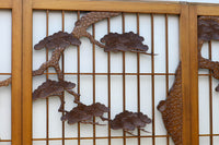 Glass door set F8409