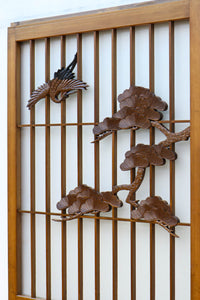 Glass door set F8409