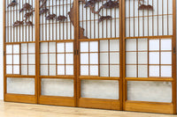 Glass door set F8409