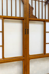 Glass door set F8409