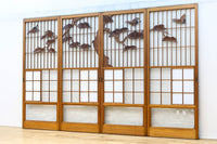 Glass door set F8409